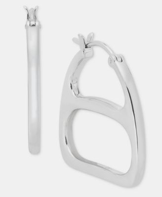 Equestrian Hoop Earrings