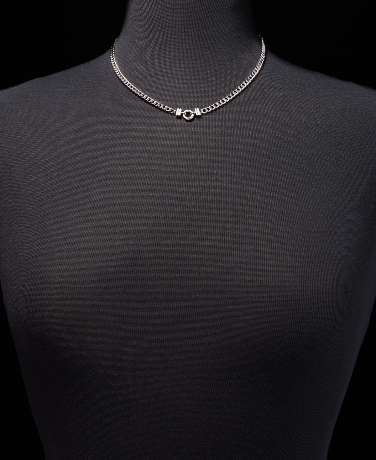 Lauren Ralph Lauren Curb Chain 17" Collar Necklace