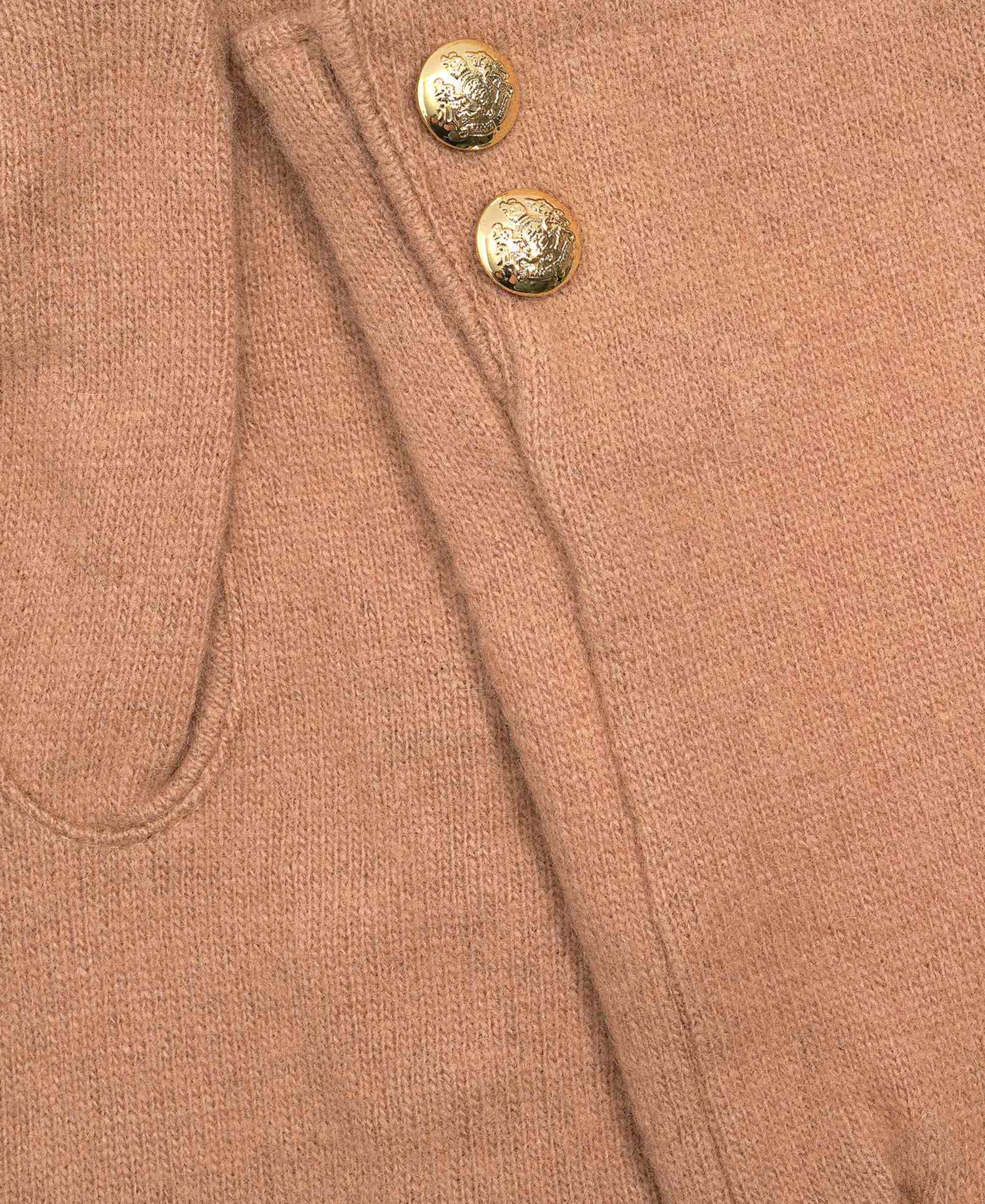 Two Button Cashmere Blend Touch Gloves