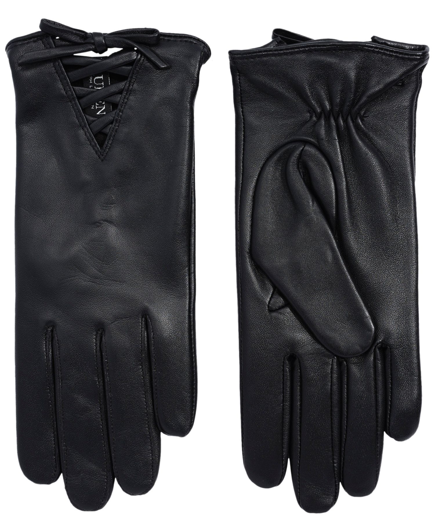 Lace-Up Bow Gloves