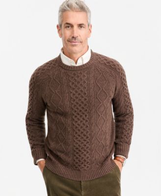 Men's Chunky Aran Sweater