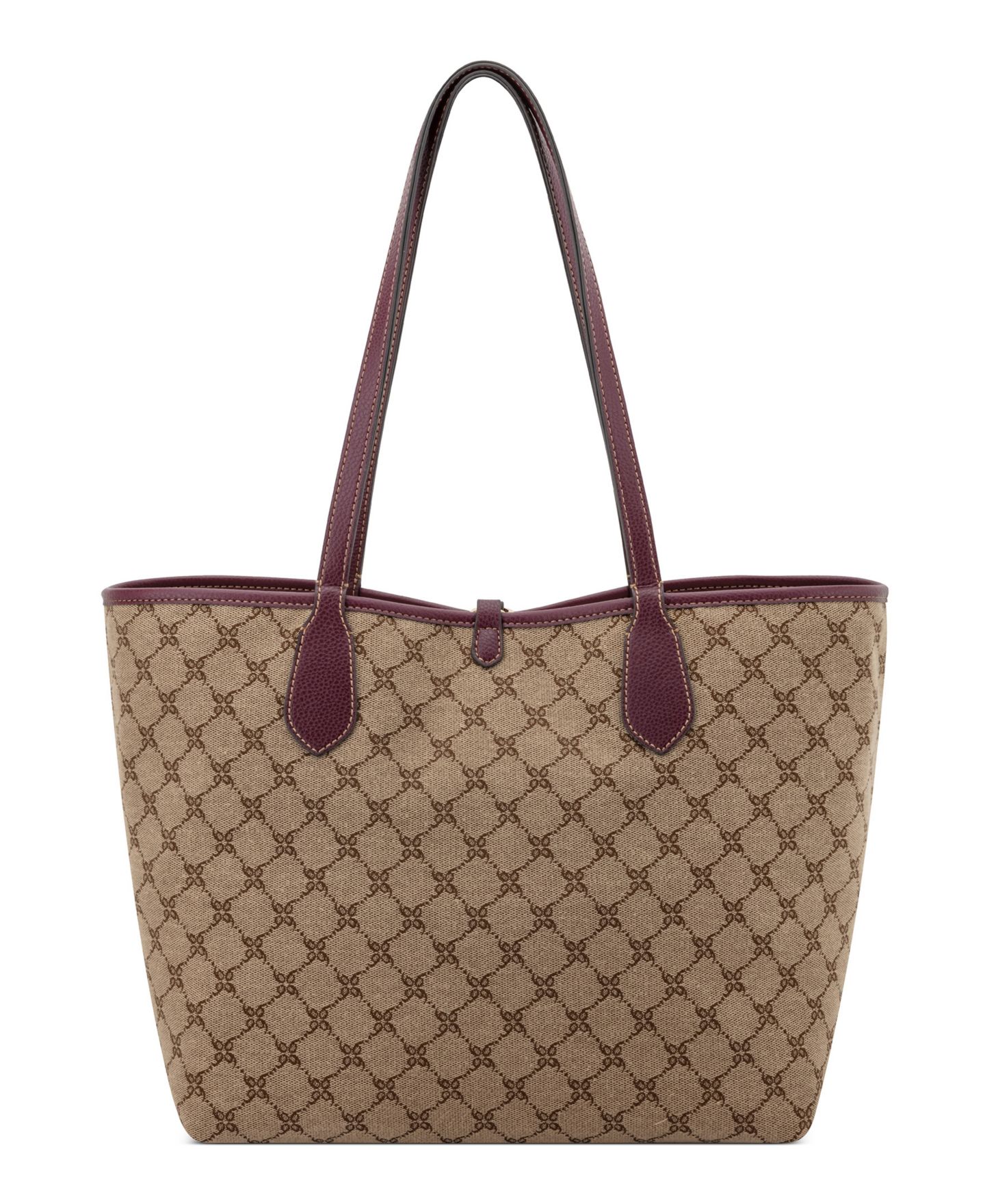 Женская сумка Nine West Emerick Removable Shoulder with Large Reversible Tote Handbag, цвет: Мокко — фото 7