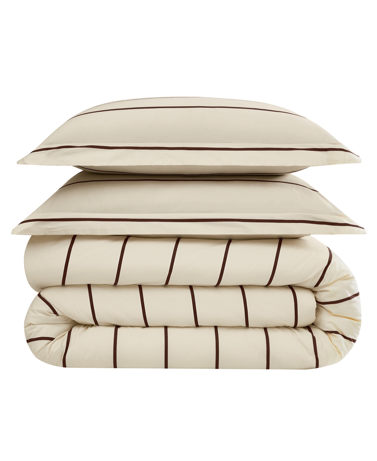 Brooklyn Loom Hayward Stripe 3-Piece Duvet Cover Set