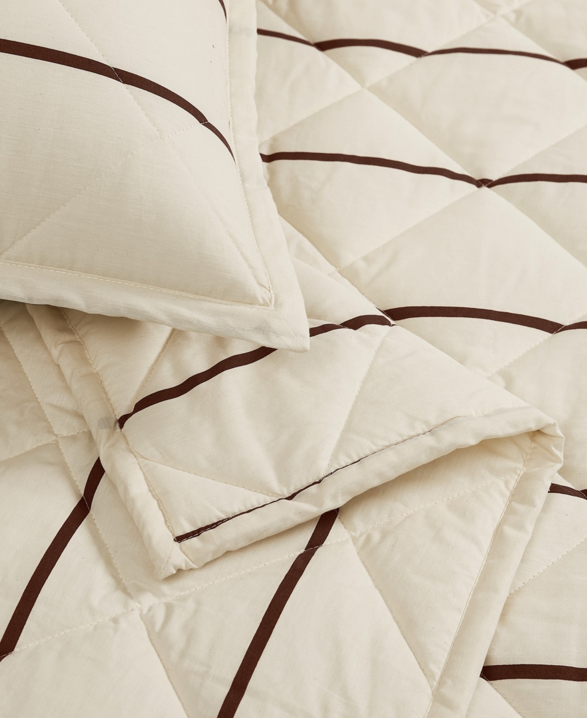 Brooklyn Loom Hayward Stripe 2-Piece Quilt Set, Twin/Twin Xl