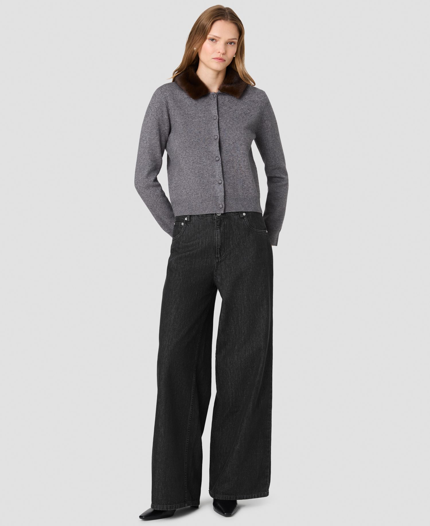 Women's Sloane Collar Button-Front Cardigan