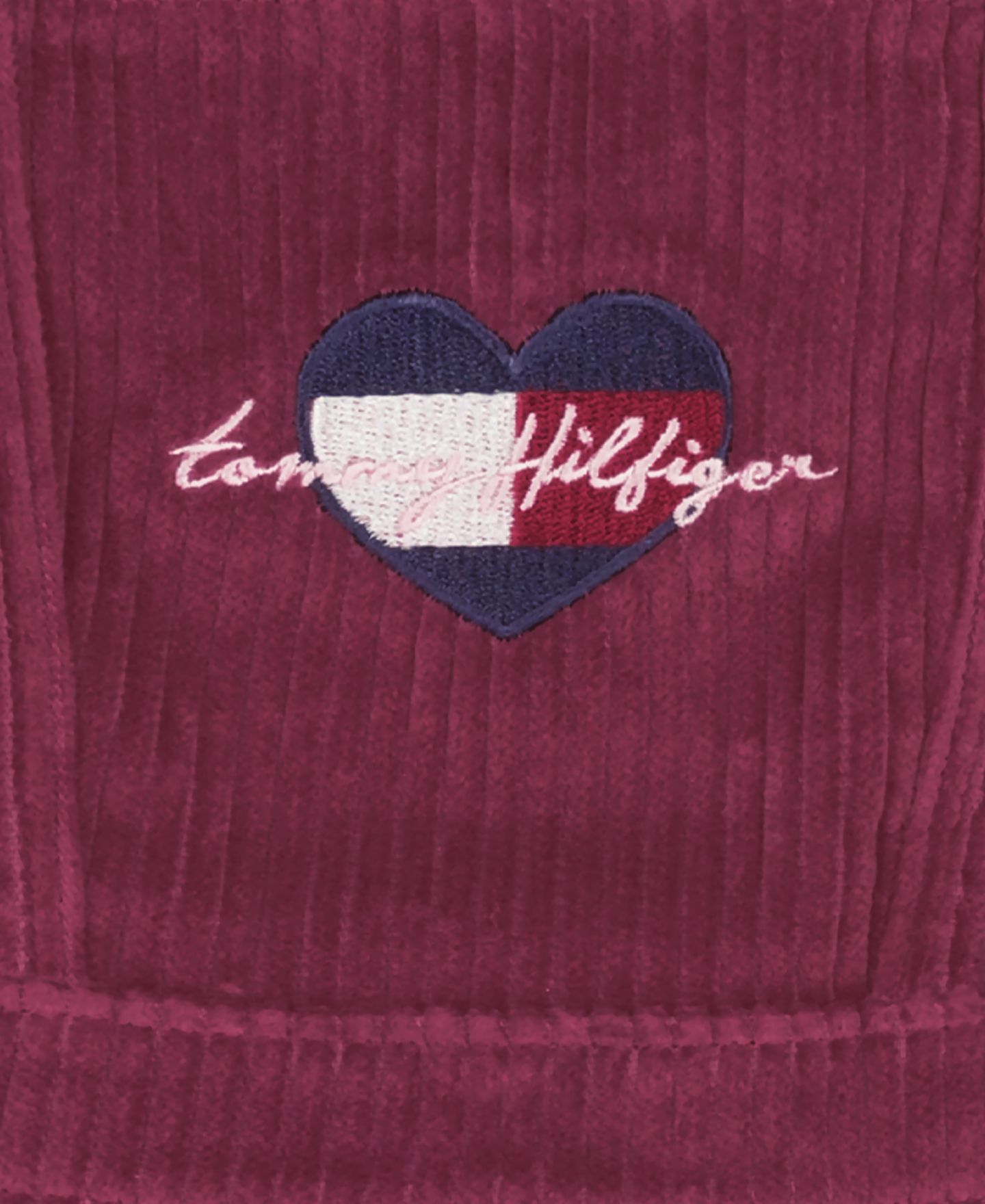 Детский комплект Tommy Hilfiger для девочки: боди с длинным рукавом и сарафан, цвет: Белый с принтом — фото 5