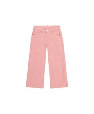 Big Girls (6Y - 14Y) Stretch Corduroy Wide Leg Pants