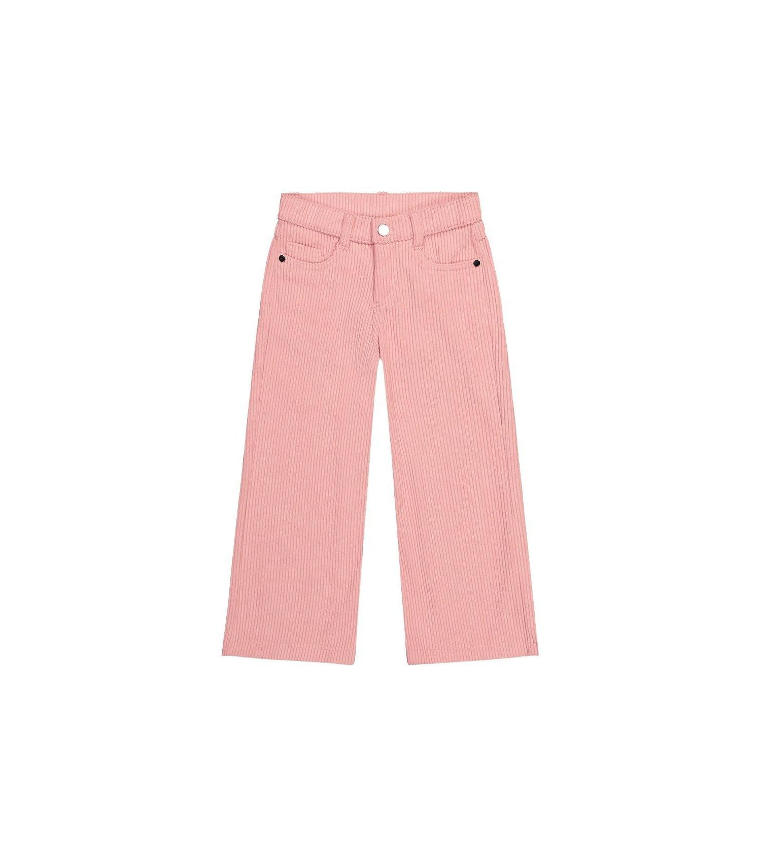 Big Girls (6Y - 14Y) Stretch Corduroy Wide Leg Pants