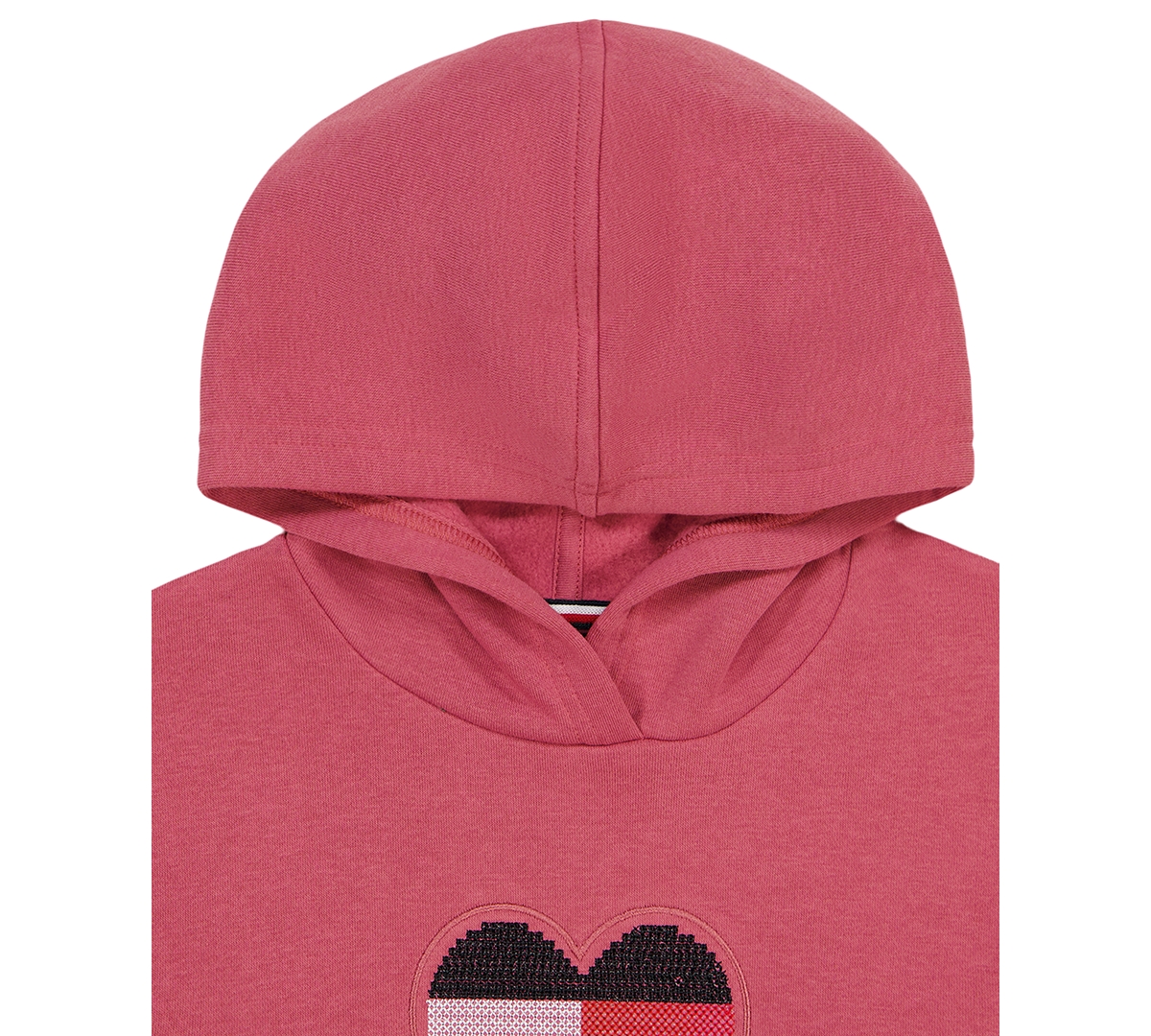 Tommy Hilfiger Girls' 7-16 Fleece Popover Hoodie
