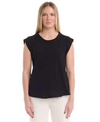 Women's Ruched Shoulder Tee