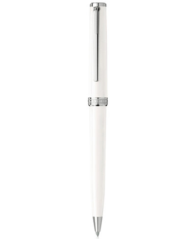 Montblanc PIX White Precious Resin and Platinum Ballpoint Pen 114806