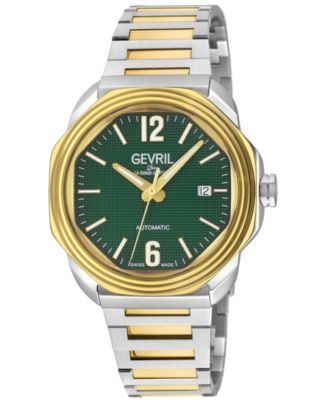 Men's Roosevelt Swiss Automatic Two tone IPYG/SS Bracelet Watch