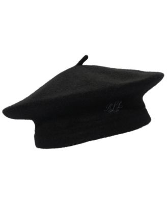 Classic Wool Logo Beret Hat
