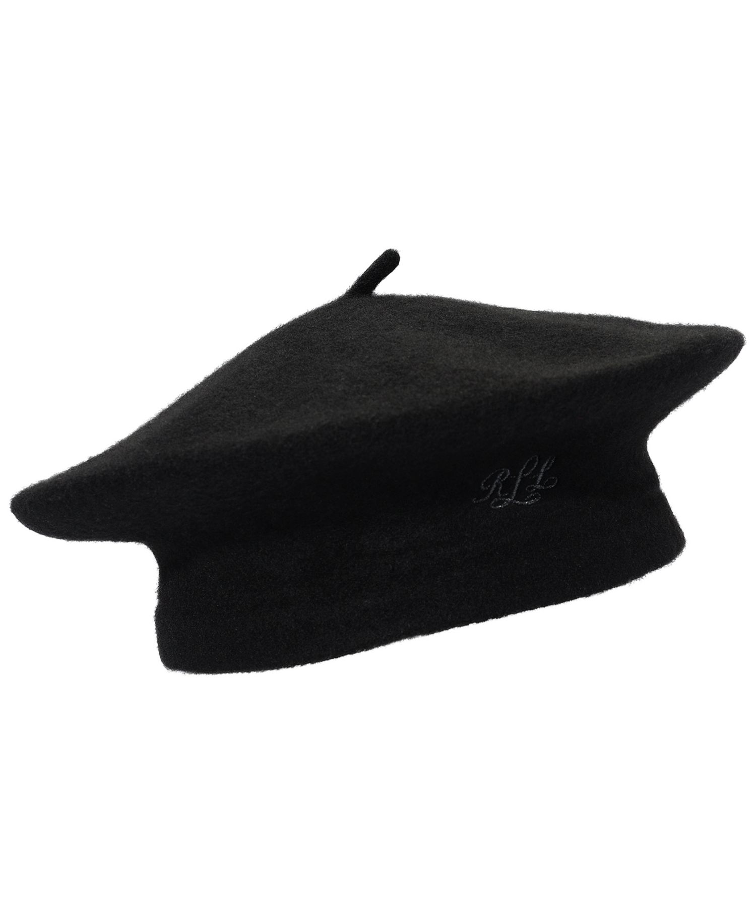 Classic Wool Logo Beret Hat