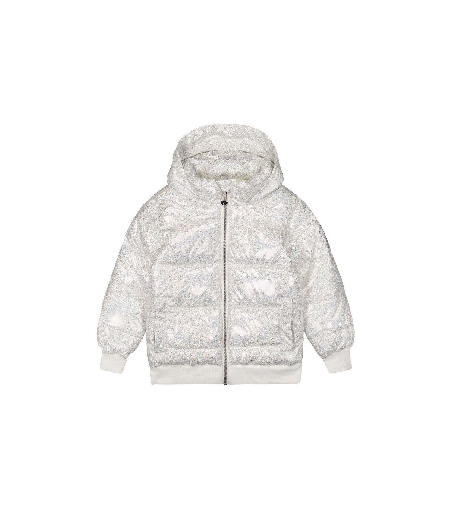 Little and Big Girl Winter Puffy Jacket Glitter