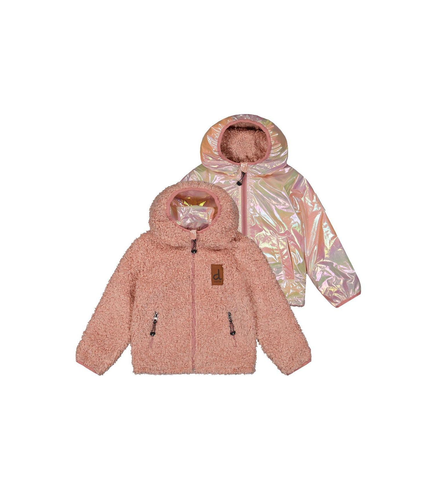Big Girls 6-14 Reversible Mid-Season Jacket