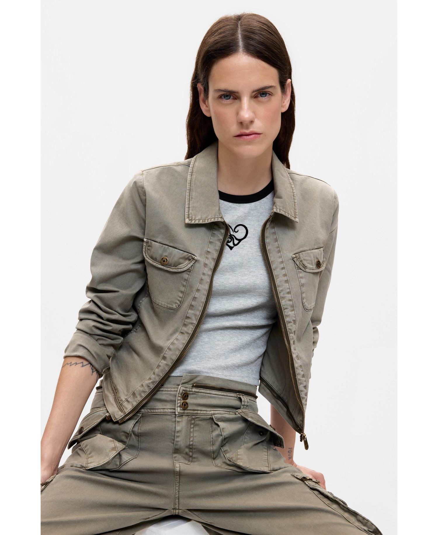Women's Cargo Multi-Pocket Trousers
