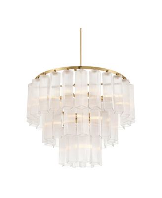 Marcie 31" Wide Soft 3-Tier Chandelier