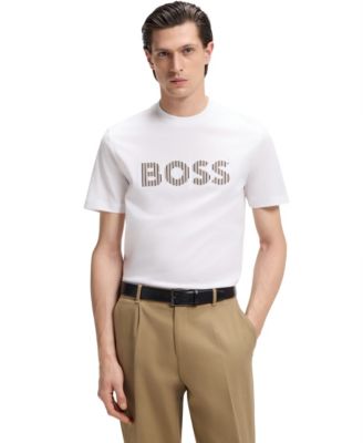 BOSS by Men's Cotton-Jersey Regular-Fit T-Shirt