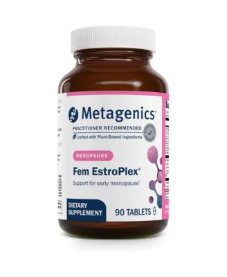 Fem EstroPlex Early Menopause Support Supplement With Dandelion Root, Valerian Root, Stinging Nettle, Chasteberry 90 Tablets