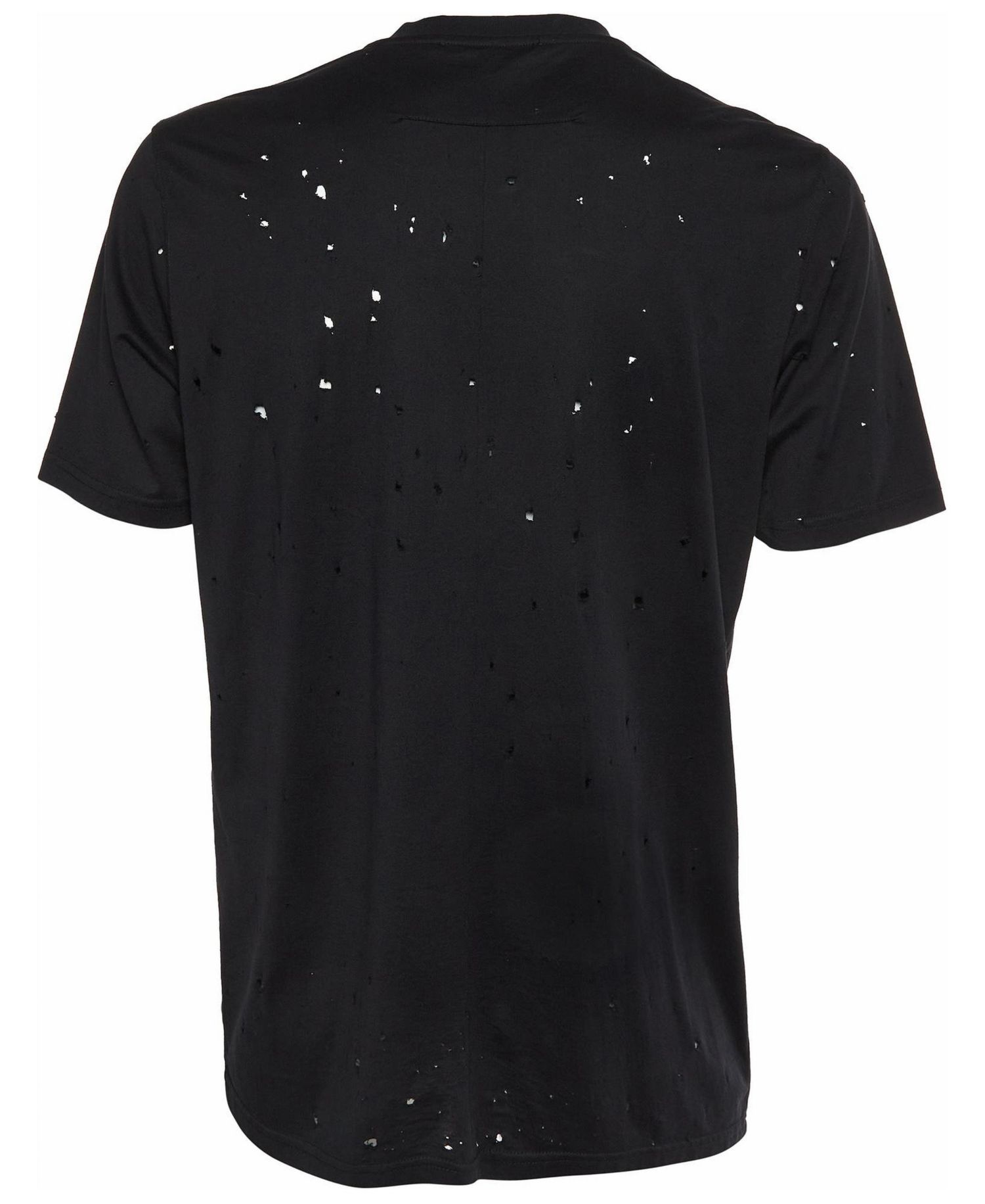 Women's Distressed Logo Cotton T-Shirt