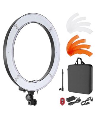 Ring Light with 55W, 240 LEDs, 5500K for Camera and Smartphones