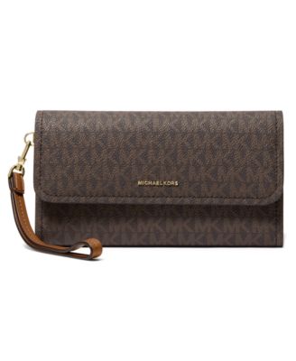 Jet Set Medium Flap Double Zipper Wristlet