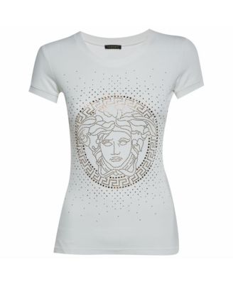 Women's Medusa Studded Jersey T-Shirt