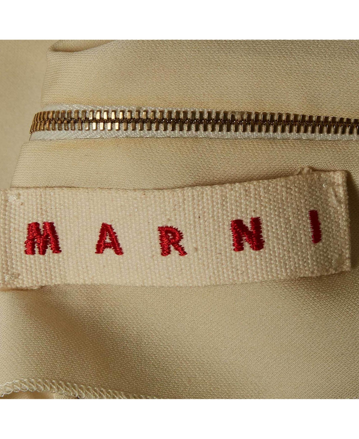 Pre-Owned Marni Women's Crepe Top with Contrast Collar