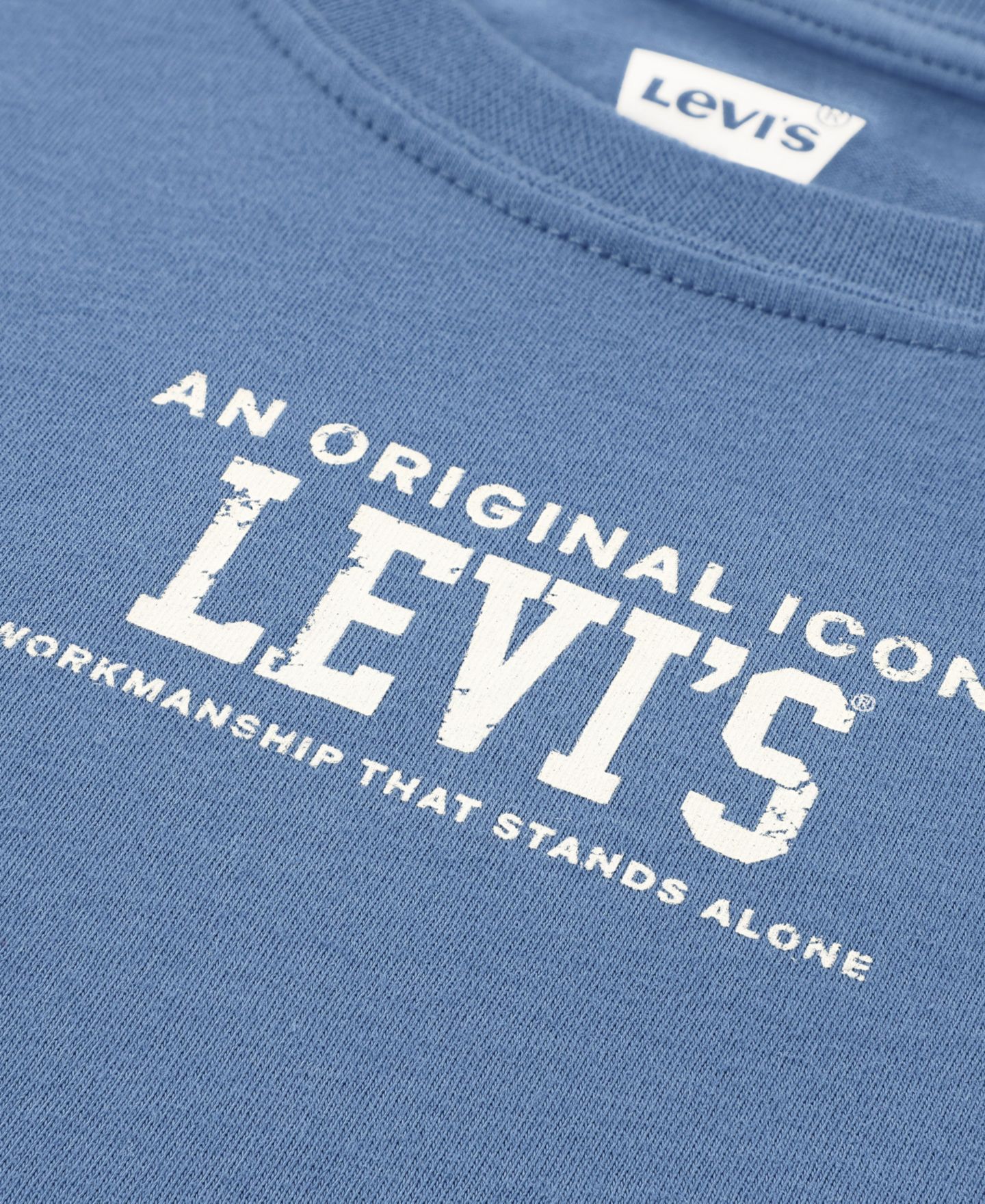 Футболка Levi's Rev The Engine Short-Sleeve T-Shirt для мальчиков, цвет: Синий — фото 3