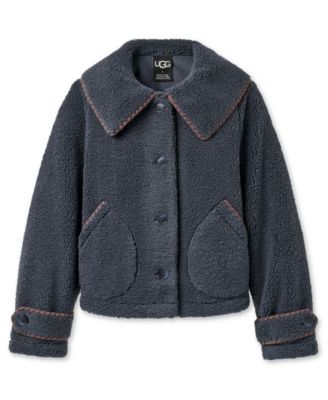 UGG Women's Nikia Relaxed-Fit Collared Neck Jacket