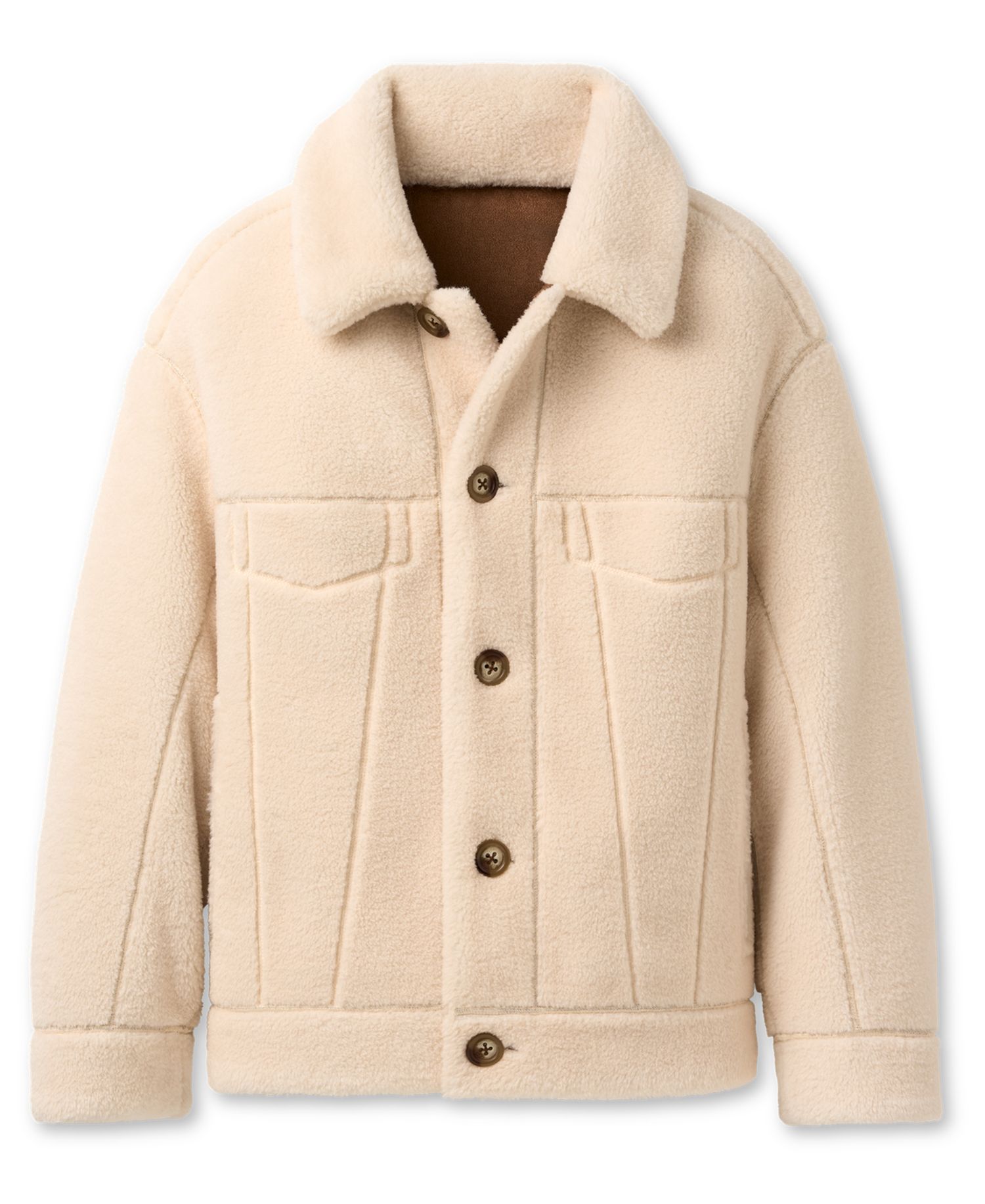 UGG Women's Frankie Collared Neck Reversible Trucker Jacket