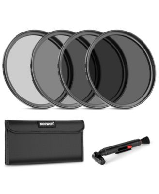 ND2 Camera Lens Filter with ND2, ND4, ND8 for Canon, Nikon and Sony cameras