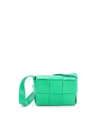 Candy Cassette Crossbody Bag Maxi Intrecciato Leather
