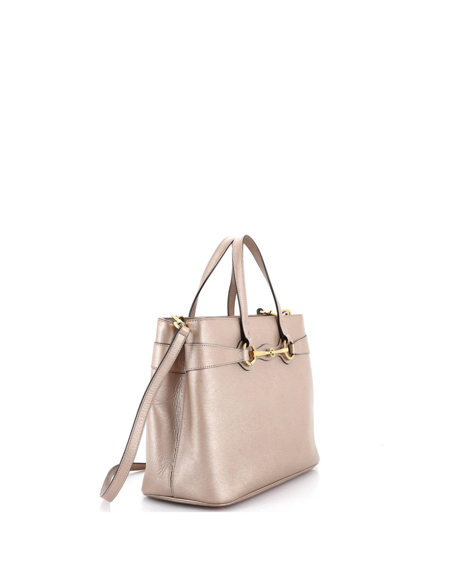 Medium Bright Bit Convertible Tote Leather