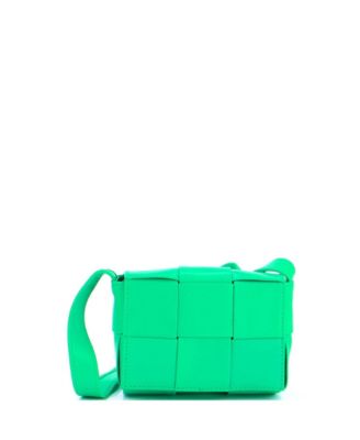 Candy Cassette Crossbody Bag Maxi Intrecciato Leather