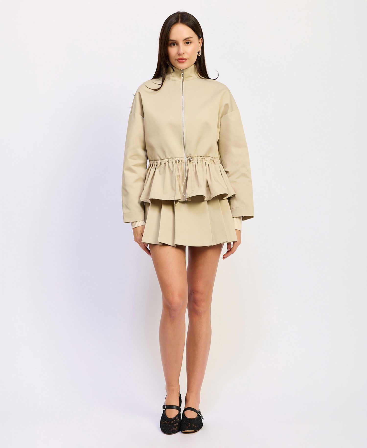 Women's Annie Zipper Front Collared Jacket