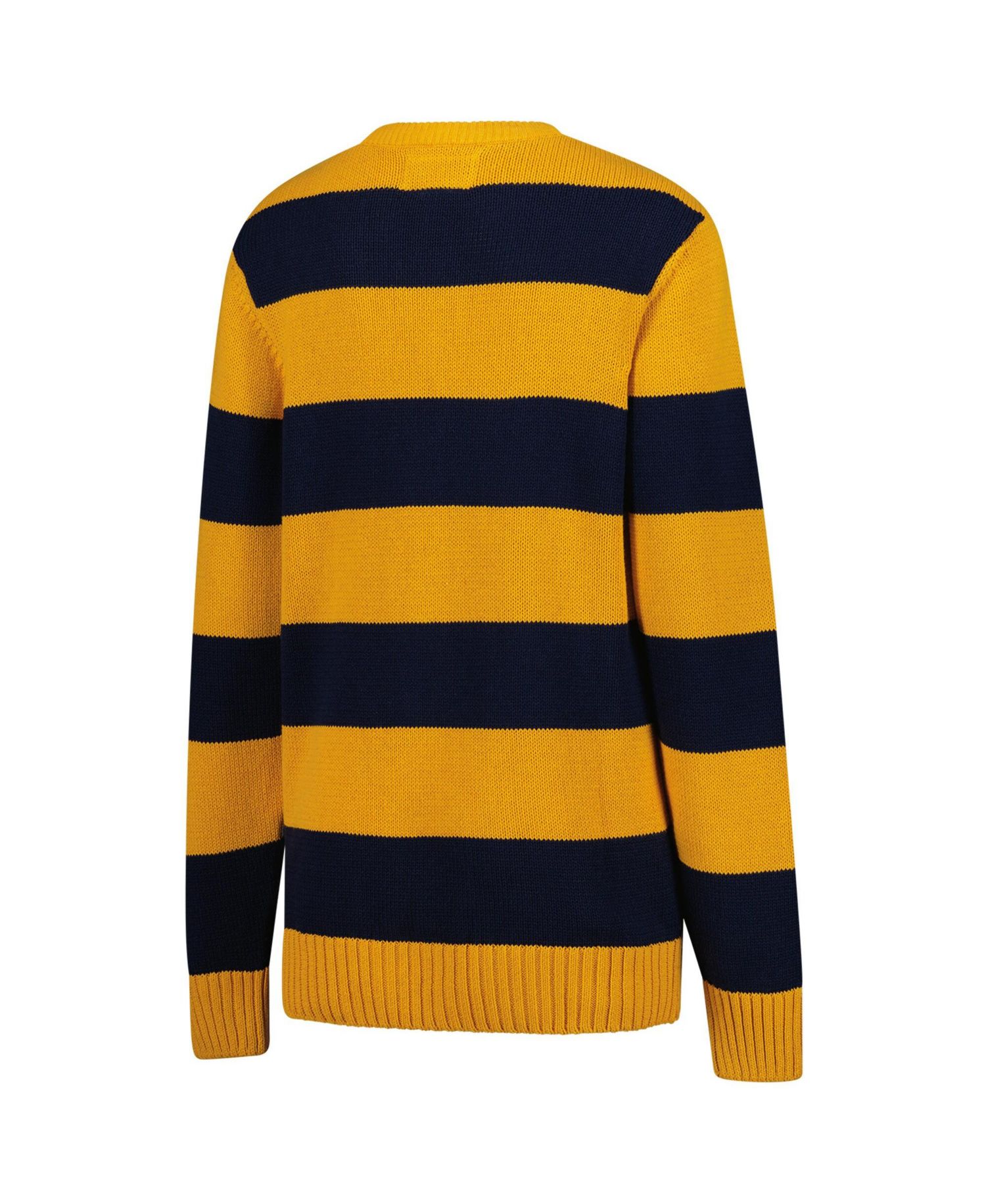 Men's and Women's Maize Michigan Wolverines Renew Knit Stadium Sweater