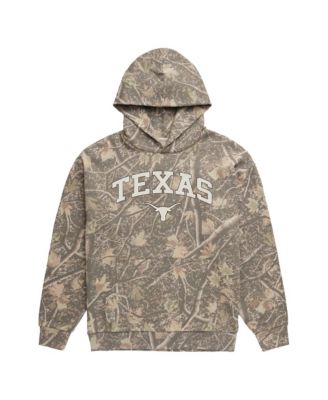 Men's Camo Texas Longhorns Back Bay Fleece Hoodie