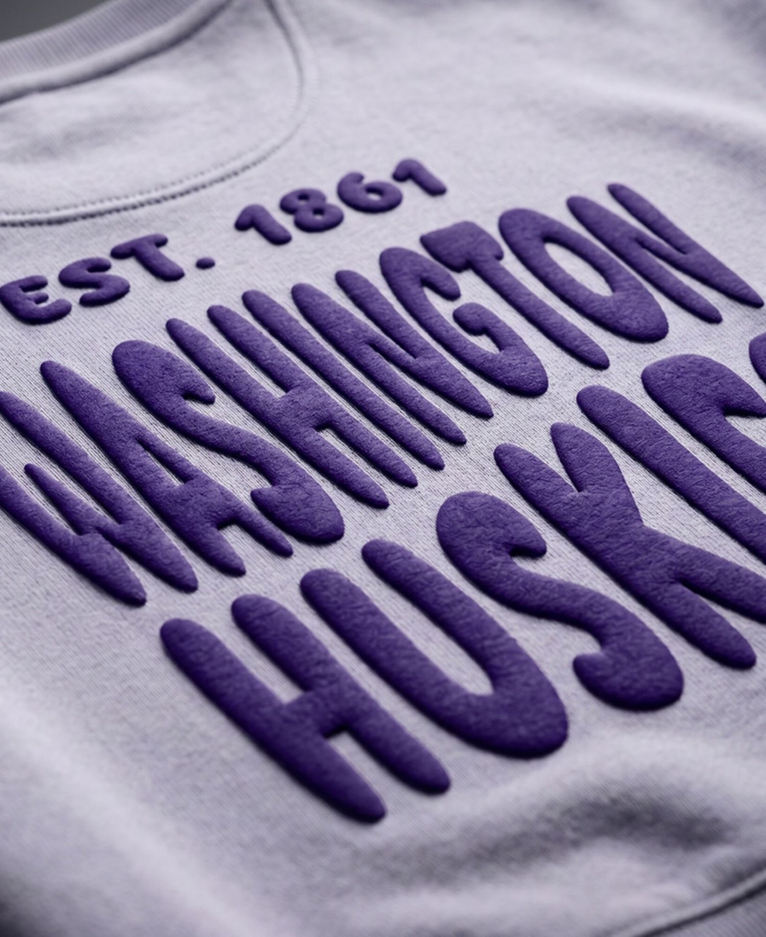 Women's Purple Washington Huskies Cloud Sweatshirt