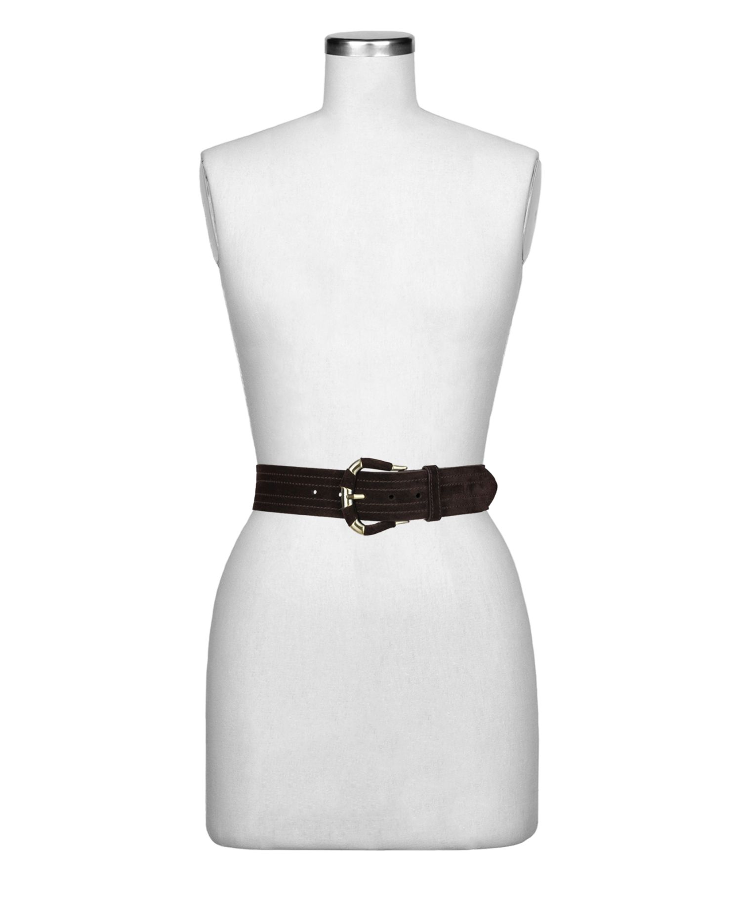 Lars Burnished Suede Belt
