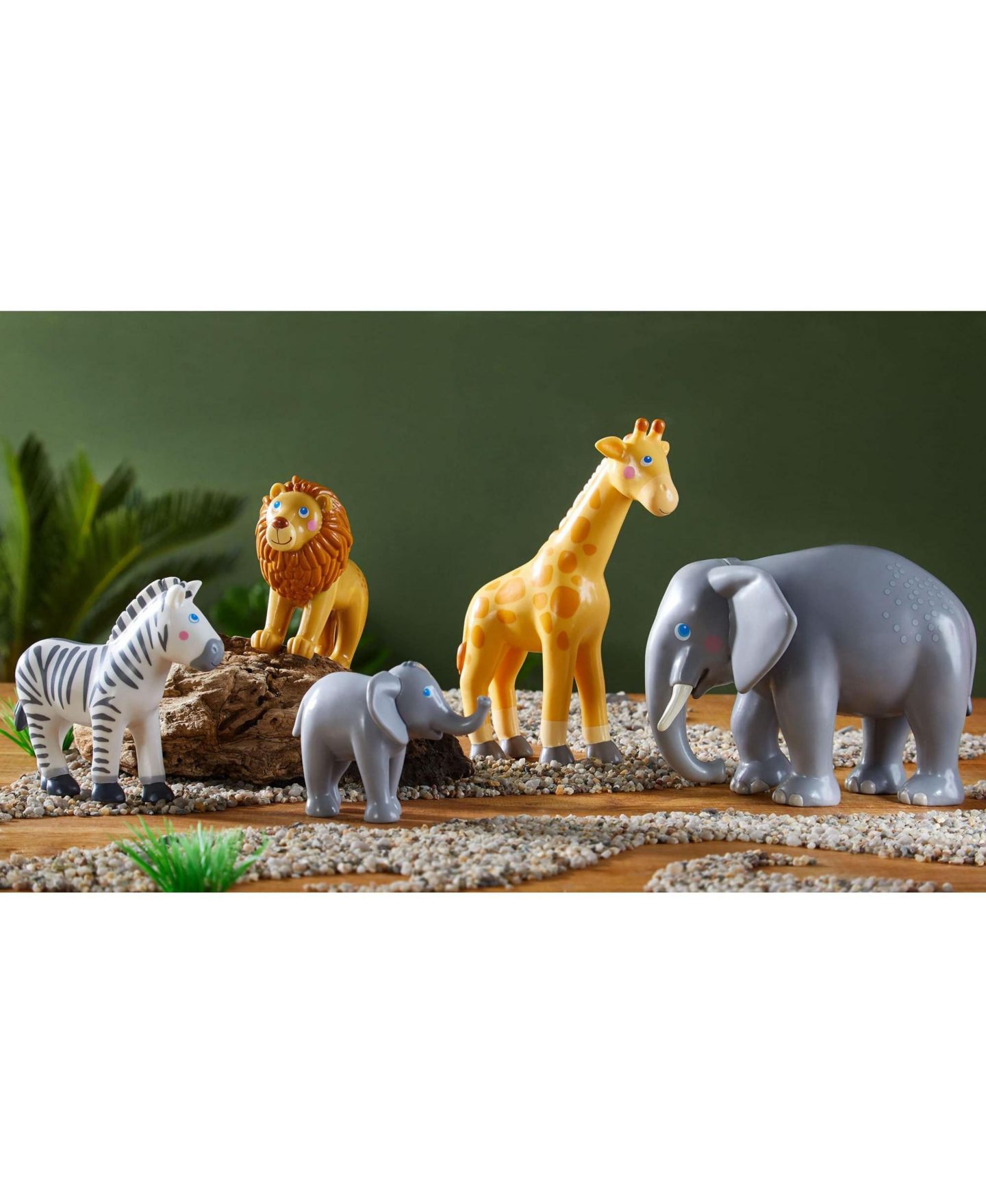 Детская фигурка Haba Little Friends Elephant 4.5" Chunky Figurine, Ages 3+, цвет: Open Miscellaneous — фото 4