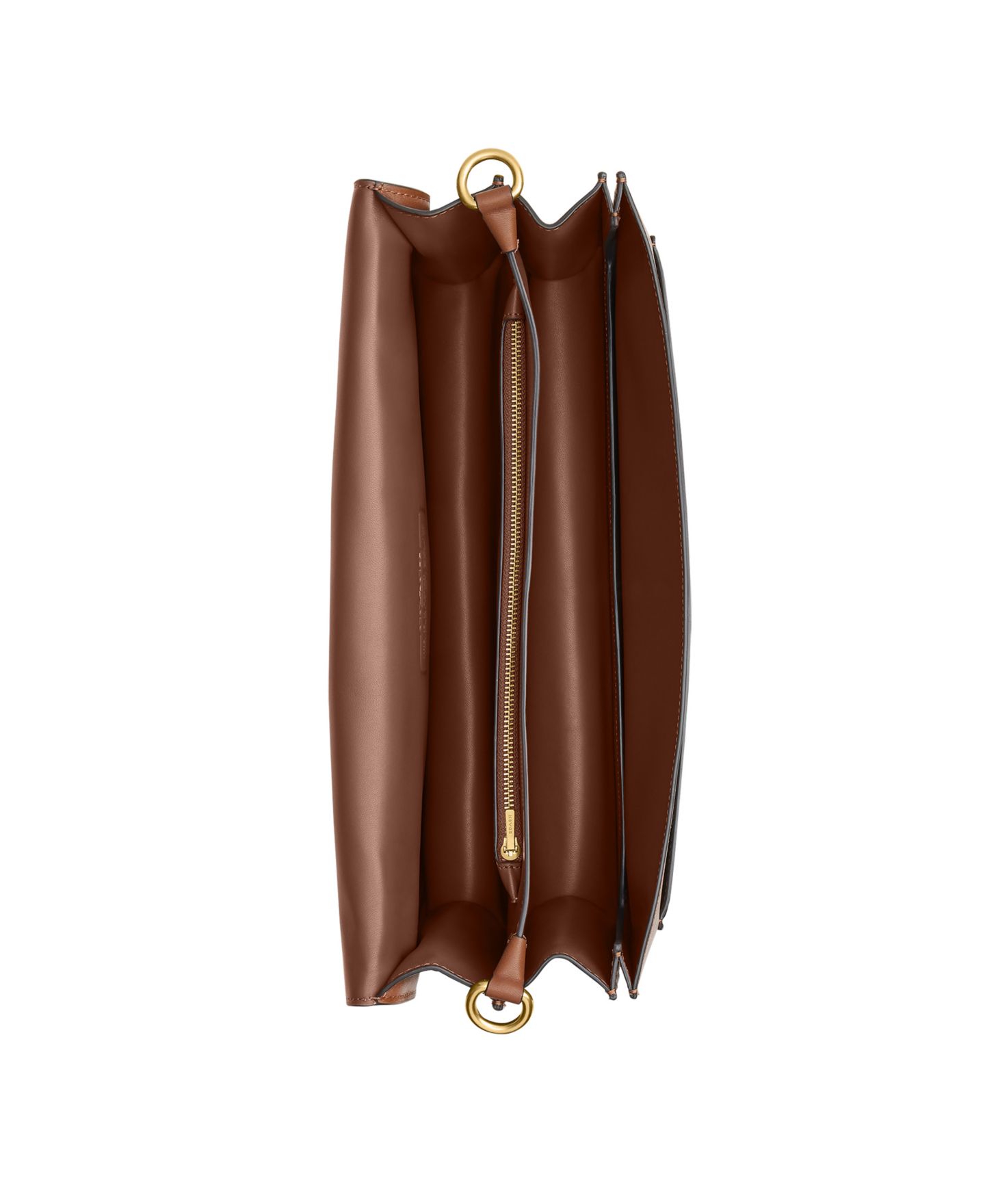Женская сумка COACH Tabby Large Loved Leather Shoulder 36, цвет: Латунный / Коричневый — фото 5
