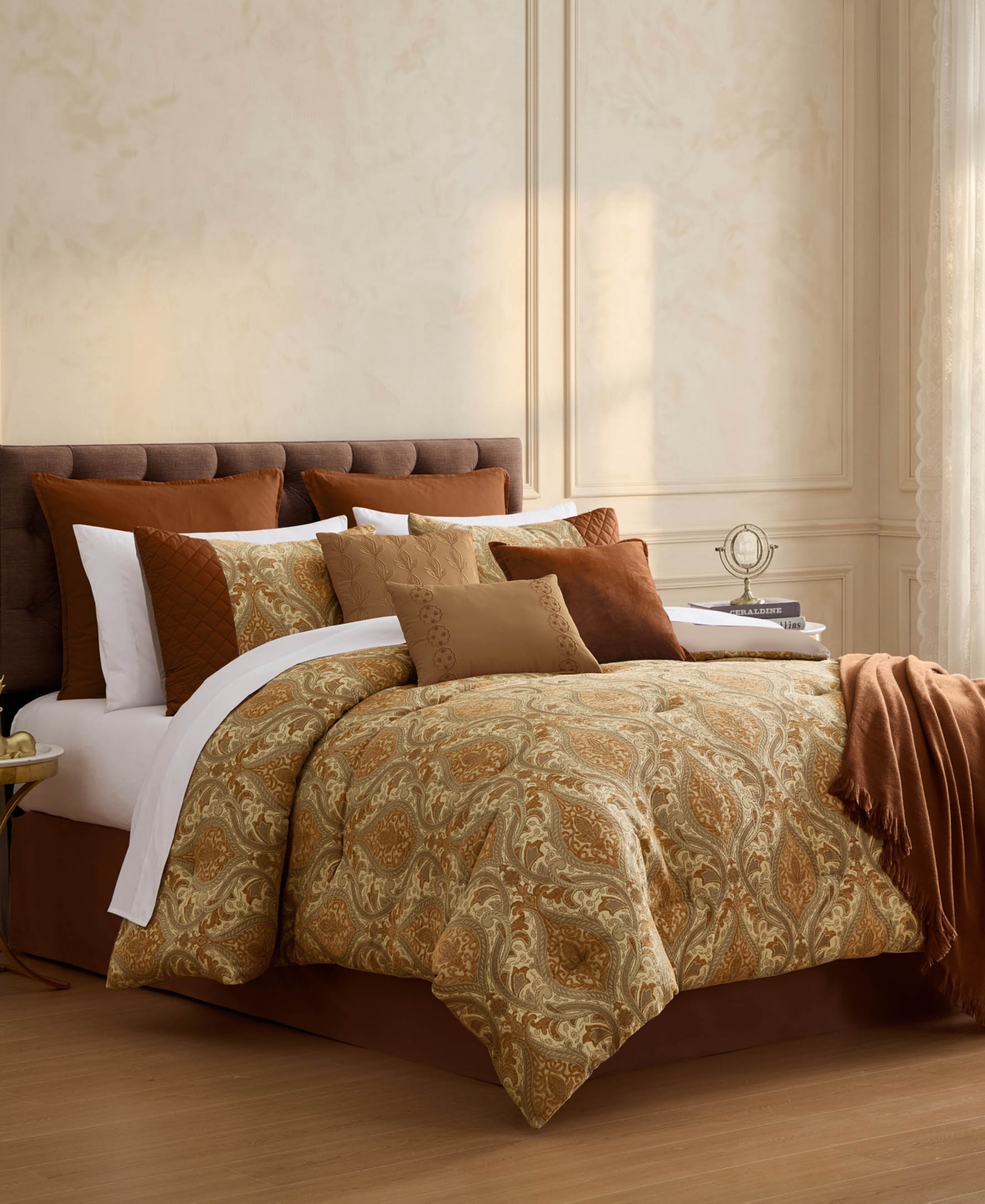 Corigen Damask 14-Piece Comforter Set