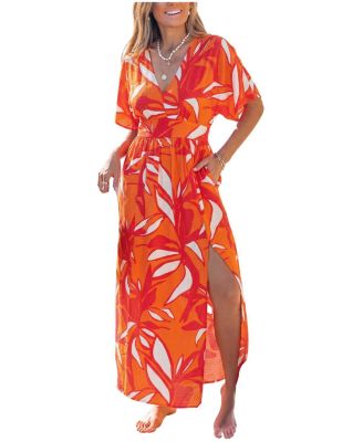 Women's Feel It in My Soul Tropical Midi Beach Dress