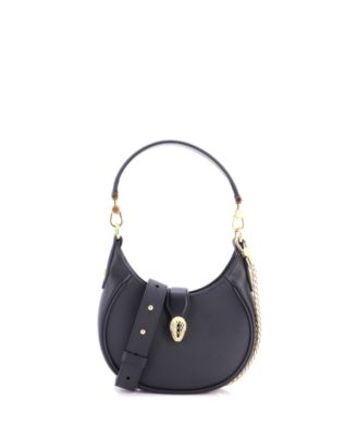 Mini Serpenti Ellipse Crossbody Bag Leather