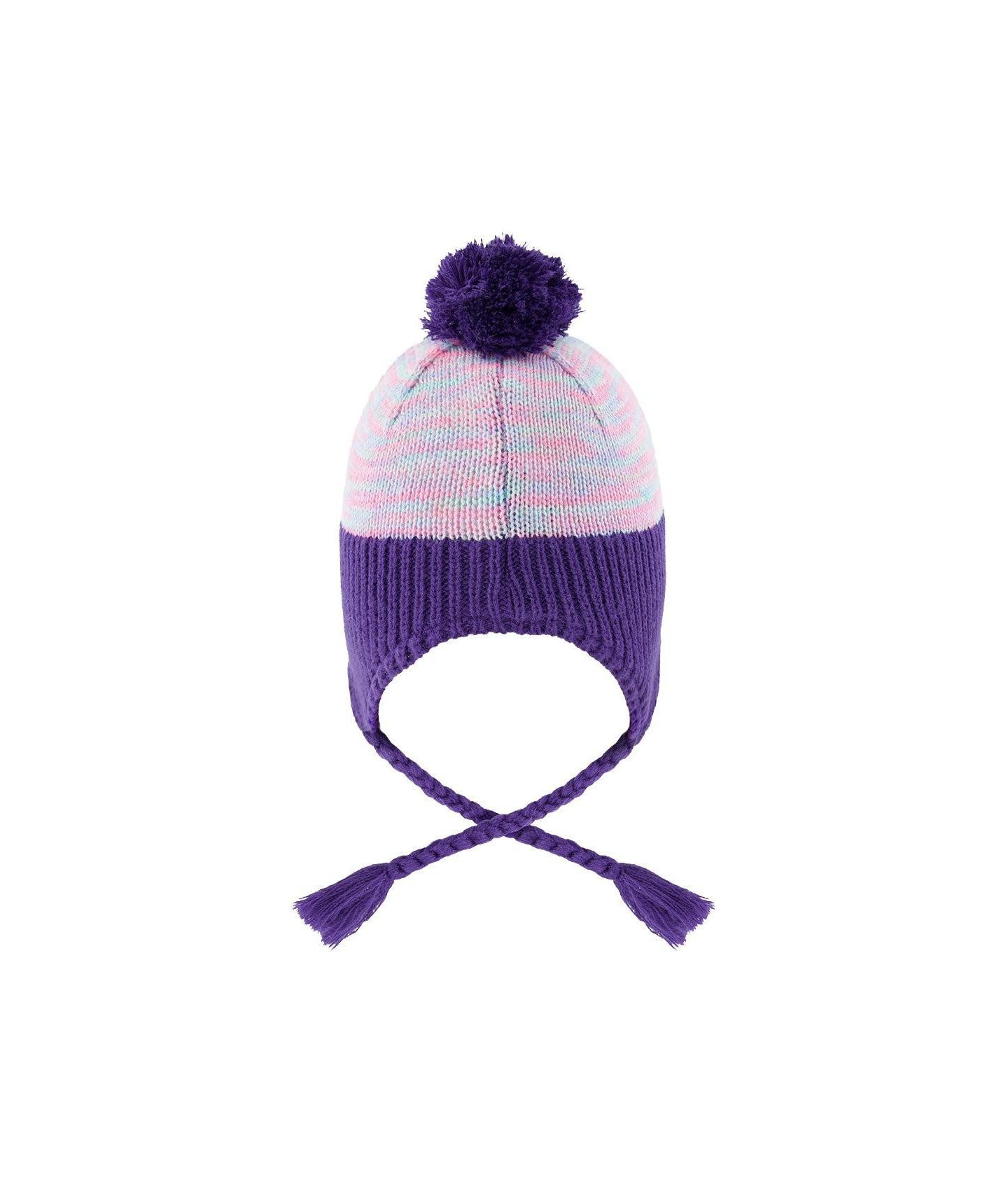 Шапка Deux par Deux Winter Peruvian Knit Hat для девочек, цвет: Разноцветный — фото 3