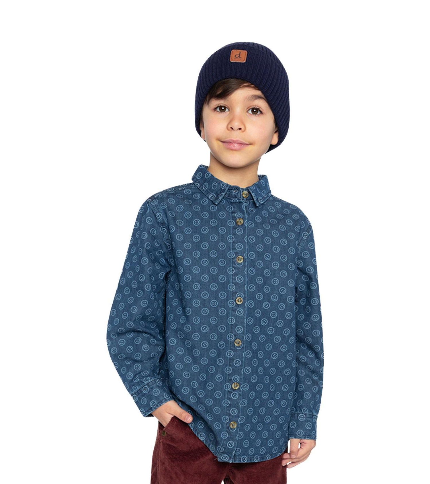 Boys' (6-12) Chambray Shirt