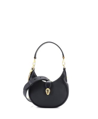 Mini Serpenti Ellipse Crossbody Bag Leather