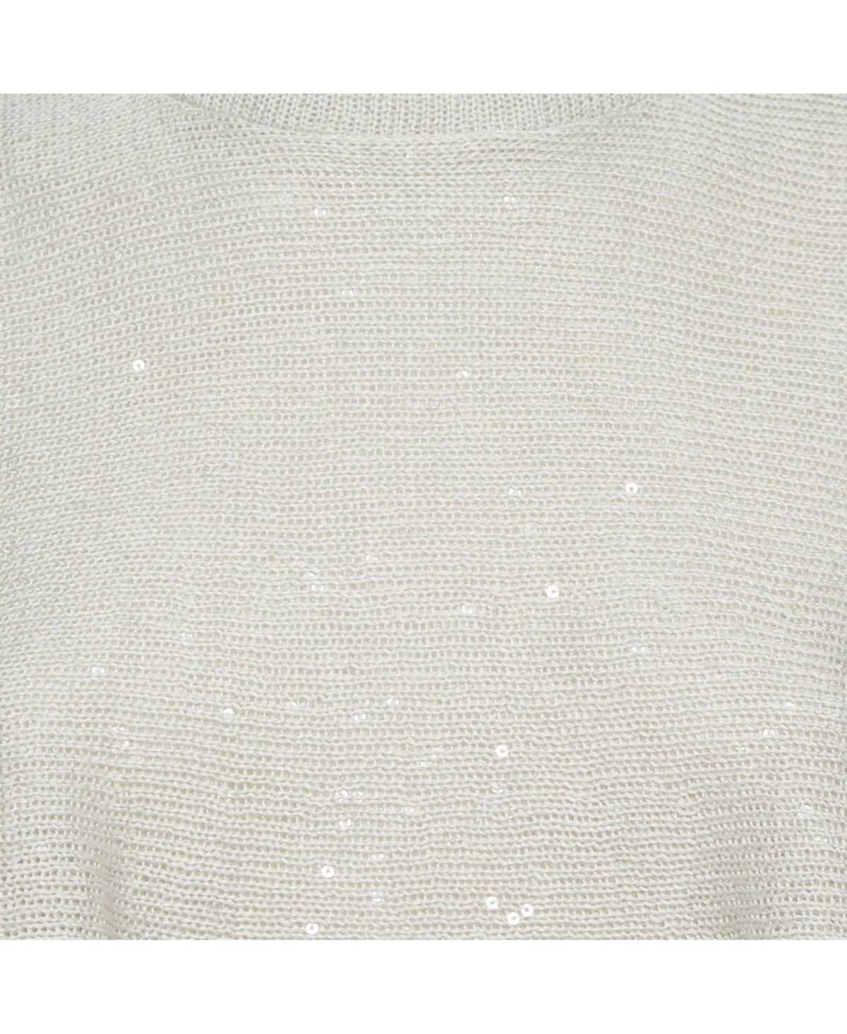 Pre-Owned Brunello Cucinelli Women's Sequin-Embellished Tiered Knit Top